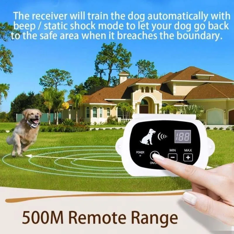 Wireless Dog Fence With Collar