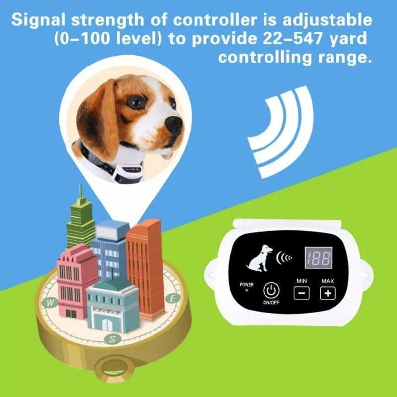 Wireless Dog Fence With Collar