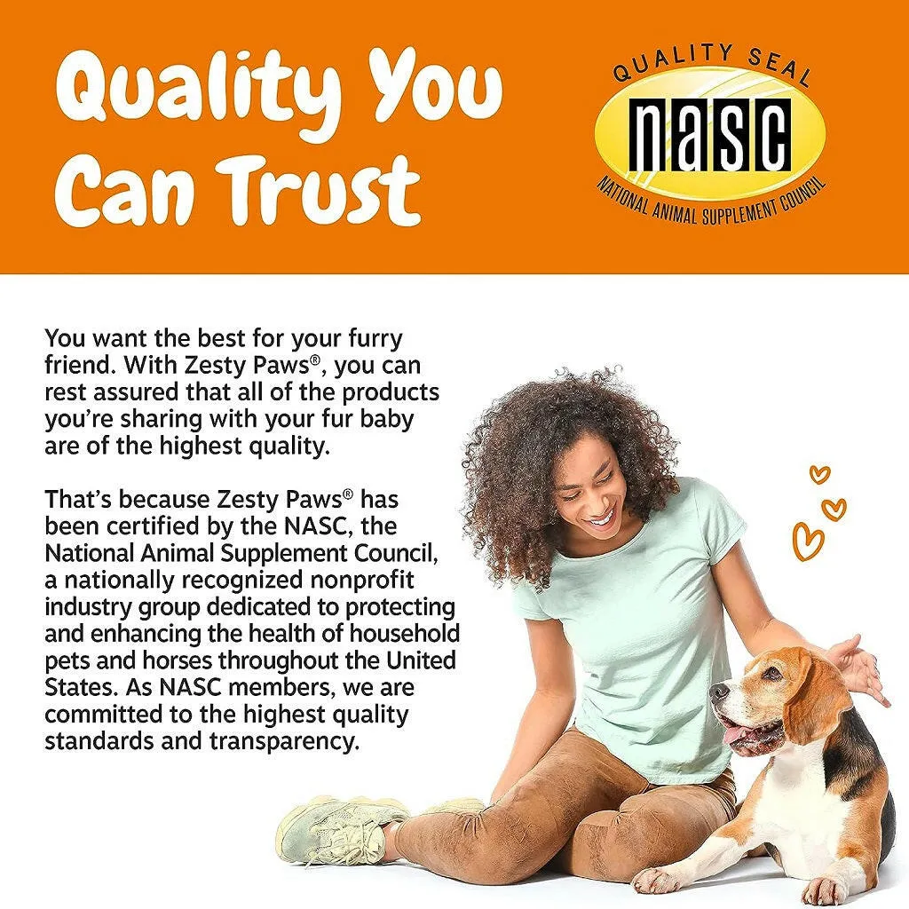 Zesty Paws Omega Bites Chicken Flavored Chews for Dogs (90 ct)
