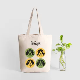 Zipper Tote Bag - The Beagles