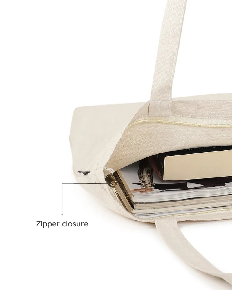 Zipper Tote Bag - The Beagles